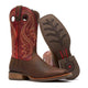 Durango Men's Rebel Pro 12" Square Toe Western Boot - Hickory Brown/Chili Pepper - DDB0551 - Outsole - Overlook Boots