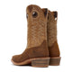 Durango Men's Rebel Pro Roughstock 12" Narrow Square Toe Western Boot - Adobe Brown/Sandstone - DDB0552 - Back View - Overlook Boots