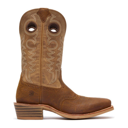 Durango Men's Rebel Pro Roughstock 12" Narrow Square Toe Western Boot - Adobe Brown/Sandstone - DDB0552 - Side Profile - Overlook Boots