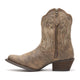 Durango Women's Crush 8" Distressed Shortie Western Boot - Driftwood - DRD0372 - Inside Profile - Overlook Boots