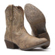Durango Women's Crush 8" Distressed Shortie Western Boot - Driftwood - DRD0372 - Outsole - Overlook Boots