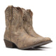 Durango Women's Crush 8" Distressed Shortie Western Boot - Driftwood - DRD0372 - Pair - Overlook Boots