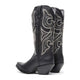 Durango Women's Crush 13" Snip Toe Western Boot - Black Beauty - DRD0450 - Back View - Overlook Boots