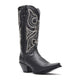 Durango Women's Crush 13" Snip Toe Western Boot - Black Beauty - DRD0450 - Front Angle - Overlook Boots