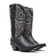 Durango Women's Crush 13" Snip Toe Western Boot - Black Beauty - DRD0450 - Pair - Overlook Boots
