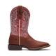 Durango Women's Shyloh 10" Square Toe Western Boot - Rusty Brown/Dusty Rose - DRD0484 - Side Profile - Overlook Boots