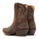 Durango Women's Shyloh Pony 8" Snip Toe Western Boot - Driftwood - DRD0492 - Back View - Overlook Boots
