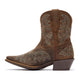 Durango Women's Shyloh Pony 8" Snip Toe Western Boot - Driftwood - DRD0492 - Inside Profile - Overlook Boots