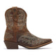 Durango Women's Shyloh Pony 8" Snip Toe Western Boot - Driftwood - DRD0492 - Side Profile - Overlook Boots