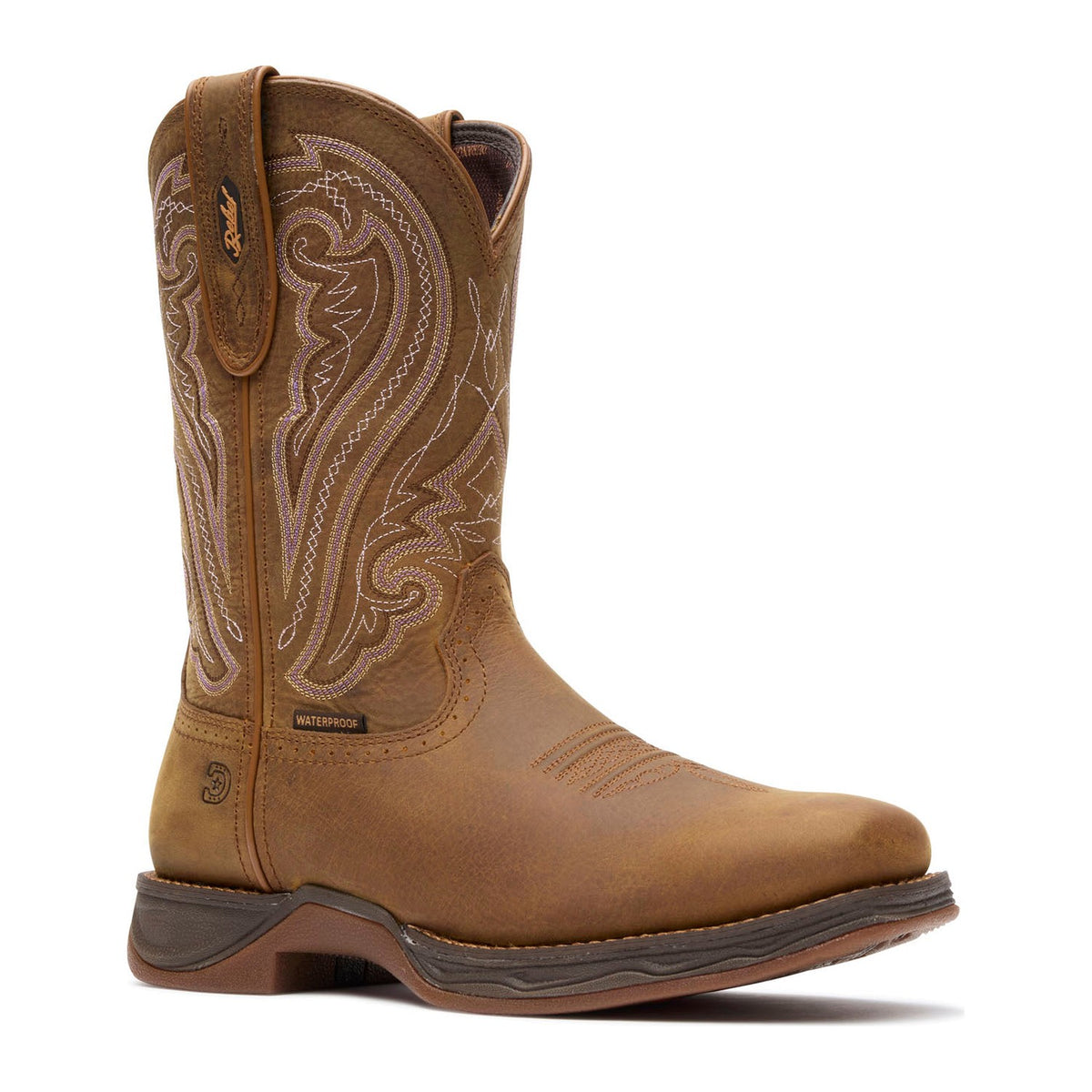 Durango Women's Lady Rebel Ultra-Lite 10" Soft Toe Waterproof Western Work Boot - Filly Brown - DRD0511 6 / Medium / Filly Brown - Overlook Boots