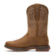Durango Women's Lady Rebel Ultra-Lite 10" Soft Toe Waterproof Western Work Boot - Filly Brown - DRD0511 - Inside Profile - Overlook Boots