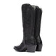 Durango Women's Crush 16" Snip Toe Tall Western Boot - Polished Black Onyx - DRD0513 - Back View - Overlook Boots