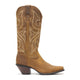 Durango Women's Crush Jealousy 13" Snip Toe Western Boot - Tan - RD3514 - Side Profile - Overlook Boots