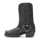 Durango Women's Harness 10" Snoot Toe Western Boot - Oiled Black - RD510 - Inside Profile - Overlook Boots