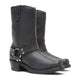 Durango Women's Harness 10" Snoot Toe Western Boot - Oiled Black - RD510 - Pair - Overlook Boots