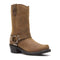 Durango Women's Harness 10" Snoot Toe Western Boot - Distressed Brown - RD594 - Front Angle - Overlook Boots