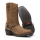 Durango Women's Harness 10" Snoot Toe Western Boot - Distressed Brown - RD594 - Outsole - Overlook Boots