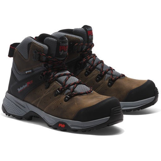 Timberland Pro Men's Switchback Composite Toe Waterproof Work Boot- Brown- TB1A5SZ3214 7.0 / Medium / Brown/Tan - Overlook Boots
