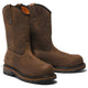 Timberland Pro Men's True Grit Pull On Composite Toe Waterproof Work Boot- TB1A5WZB214 7.0 / Medium / Brown - Overlook Boots