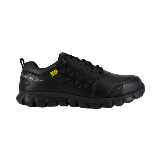 Reebok Women's Sublite Cushion Alloy Toe Athletic Work Shoe - Black - RB460 - Overlook Boots