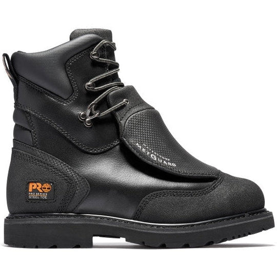 Timberland PRO Men's 8" Steel Toe Waterproof Ext Metguard Work Boot TB153530001 - Overlook Boots