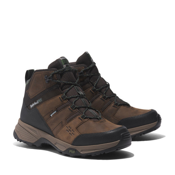 Timberland Pro Men's Switchback Lt Soft Toe WP Hiker Work Boot - Brown - TB0A5U7K214 7 / Medium / Brown - Overlook Boots
