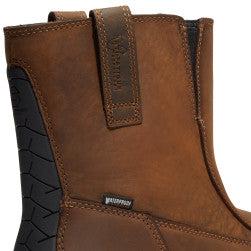 Timberland Pro Men's True Grit Soft Toe Waterproof Chelsea Work Boot - Brown - TB0A64BFEM4 - Overlook Boots