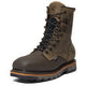 Timberland Pro Men's True Grit 8" Composite Toe Waterproof Work Boot- Brown- TB1A22CN214 - Overlook Boots