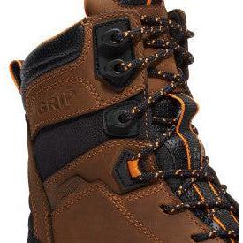 Timberland Pro Men's Boondock Ultralight 8" Comp Toe WP Work Boot - Brown - TB0A648YEM8 - Overlook Boots