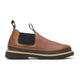 Georgia Men's Giant Revamp 3" Soft Toe Romeo Work Shoe - Brown - GB00320 - Side Profile - Overlook Boots
