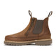 Georgia Women's Side Zip Chelsea 5" Soft Toe Romeo Boot - Brown - GB00507 - Overlook Boots