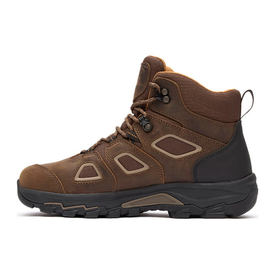 Georgia Men's TrailPoint 6" Carbon Toe Waterproof Hiker Work Boot - Brown - GB00750 - Overlook Boots