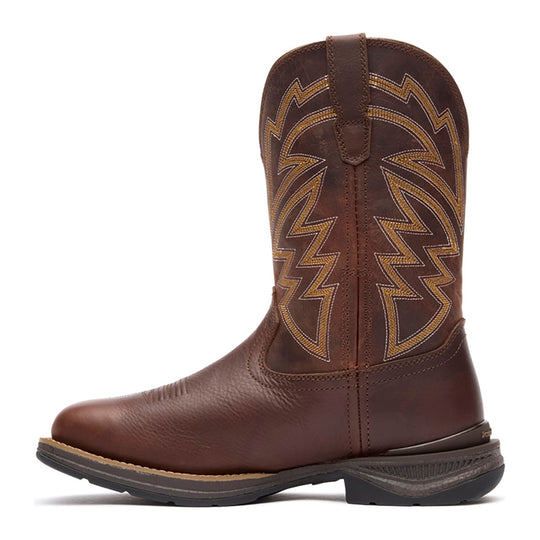 Georgia Men's Aero LT 11" Carbon Toe Waterproof Square Toe Western Work Boot - Brown - GB00752 - Overlook Boots