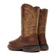 Georgia Men's Aero LT 11" Carbon Toe Waterproof Square Toe Western Work Boot - Brown/Tan - GB00753 - Overlook Boots