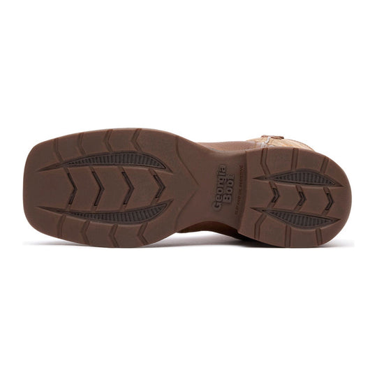 Georgia Men's Aero LT 11" Carbon Toe Waterproof Square Toe Western Work Boot - Brown/Tan - GB00753 - Overlook Boots