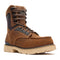 Georgia Men's Carbon Flex 8" Carbon Toe Waterproof Moc Toe Work Boot - Brown - GB00756 7 / Medium / Brown - Overlook Boots