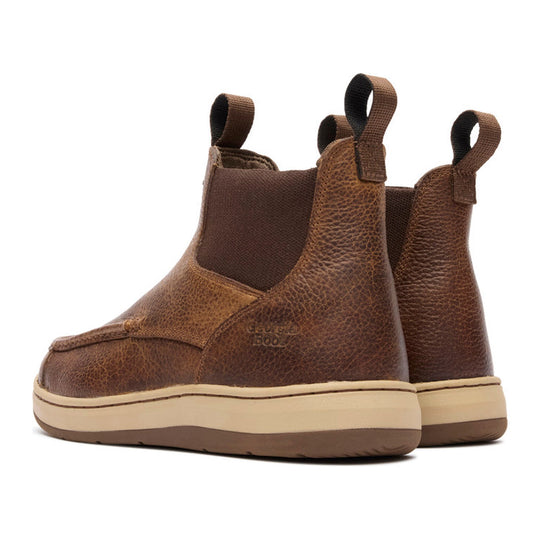 Georgia Men's Eagle SuperLyte 5.5" Soft Toe Moc Toe Chelsea Boot - Brown - GB00759 - Overlook Boots