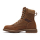 Georgia Men's Core 37 Farm & Ranch 8" Soft Toe Waterproof Lace-Up Work Boot - Brown - GB00761 - Overlook Boots