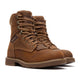 Georgia Men's Core 37 Farm & Ranch 8" Soft Toe Waterproof Lace-Up Work Boot - Brown - GB00761 - Overlook Boots