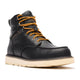 Georgia Men's Core 37 6" Soft Toe Waterproof Moc Toe Wedge Work Boot - Black - GB00765 7 / Medium / Black - Overlook Boots