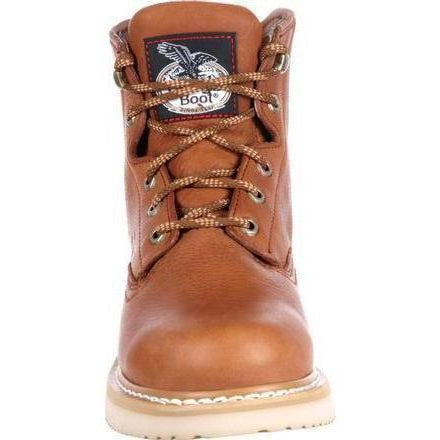 Georgia Men's 6" Wedge Work Boot - Brown - G6152  - Overlook Boots