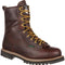 Georgia Men's 8" Waterproof Lace to Toe Work Boot - Brown - G101 8.0 / Medium / Brown - Overlook Boots