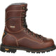 Georgia Men's Amped Lightweight 9" Logger Low Heel Waterproof Work Boot - Brown - GB00237 - Overlook Boots