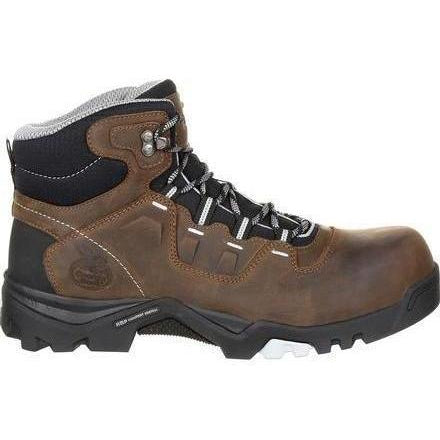Georgia Men's Amplitude 5" Composite Toe Waterproof Work Boot - Brown - GB00216 - Overlook Boots
