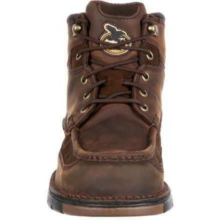 Georgia Men's Athens 6" Waterproof Work Boot - Brown - G7403  - Overlook Boots