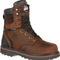 Georgia Men's Brookville 8" Waterproof Work Boot - Brown - G9134 8.0 / Medium / Dark Brown - Overlook Boots