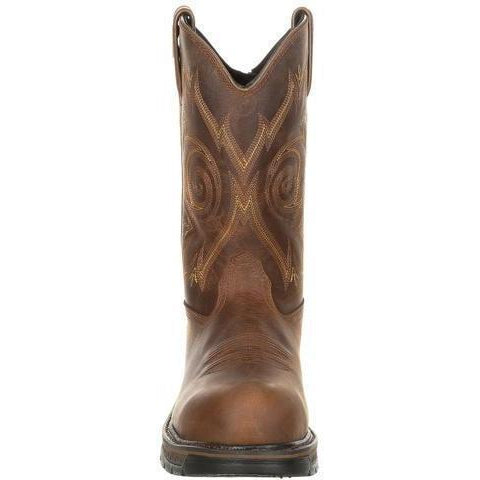 Georgia Men's Carbo-Tec Lightweight Composite Toe Waterproof Wellington Work Boot - GB00239 - Overlook Boots