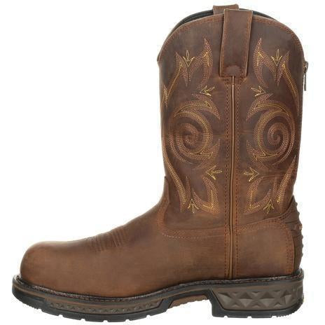 Georgia Men's Carbo-Tec Lightweight Composite Toe Waterproof Wellington Work Boot - GB00239 - Overlook Boots