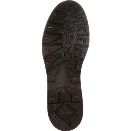 Georgia Men's Farm and Ranch Wellington Wedge Work Boot - Brown - G4432  - Overlook Boots