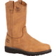 Georgia Men's Farm and Ranch Wellington Wedge Work Boot - Brown - G4432 7.0 / Medium / Brown - Overlook Boots